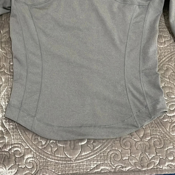 Lululemon women's gray/yellow shape Jacket with zip-Up size 10 - Picture 7 of 14